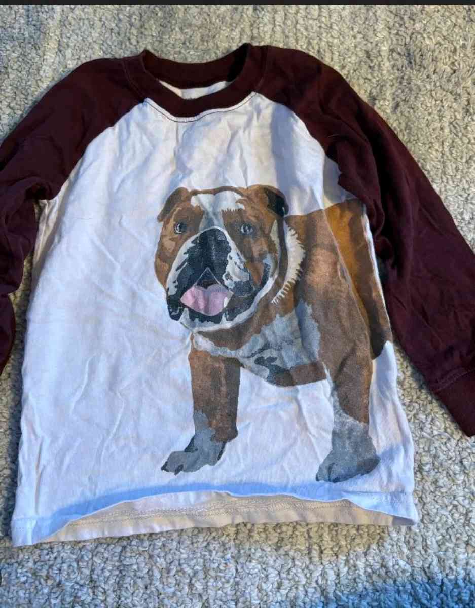 MSU Bulldog Fall Clothing Bundle Toddler 3T Maroon White Lon