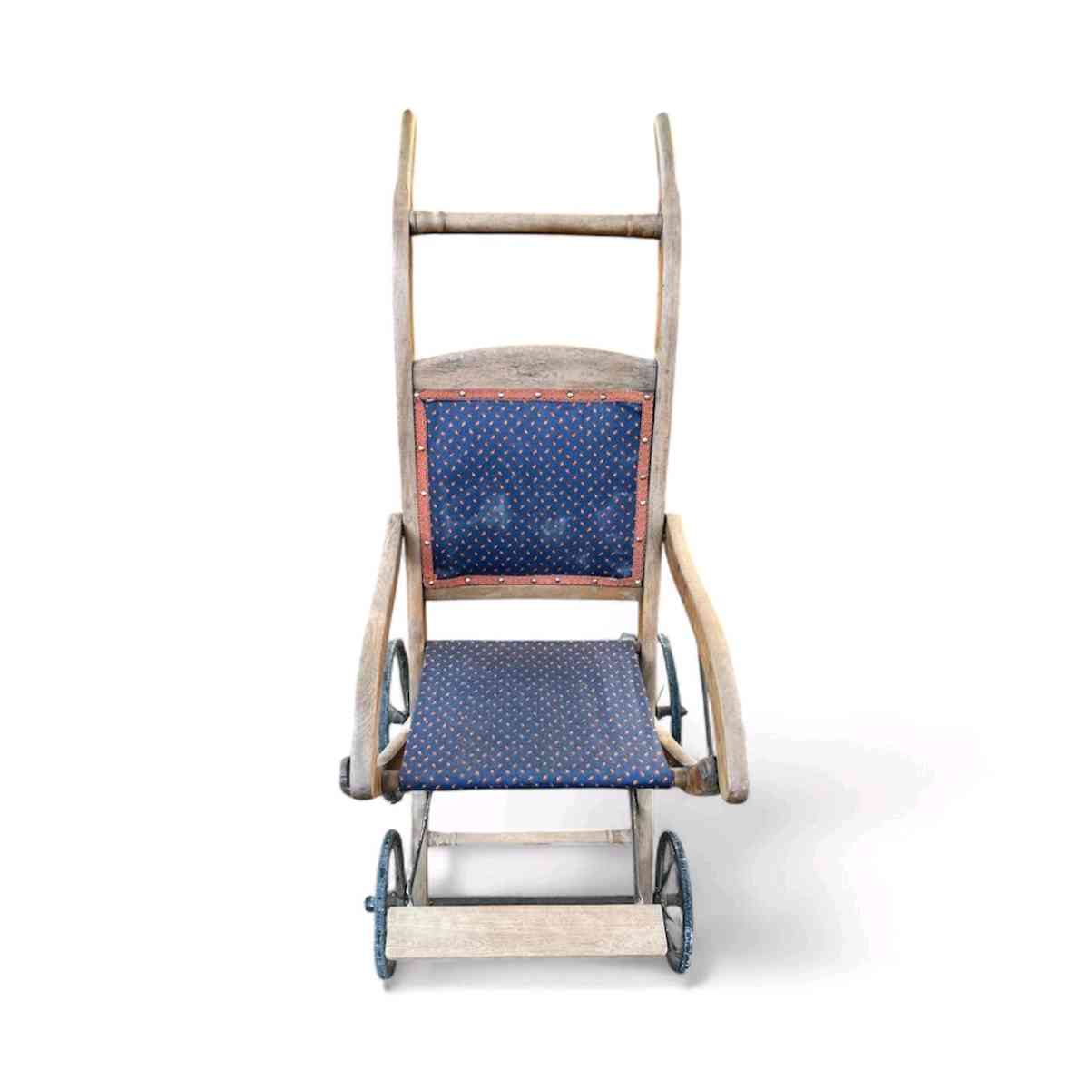 Antique baby wheelchair