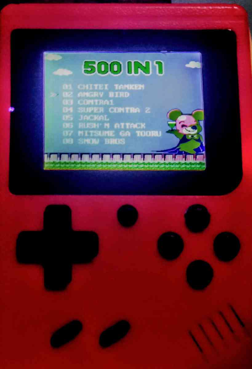 Retro portable 500 in1 games