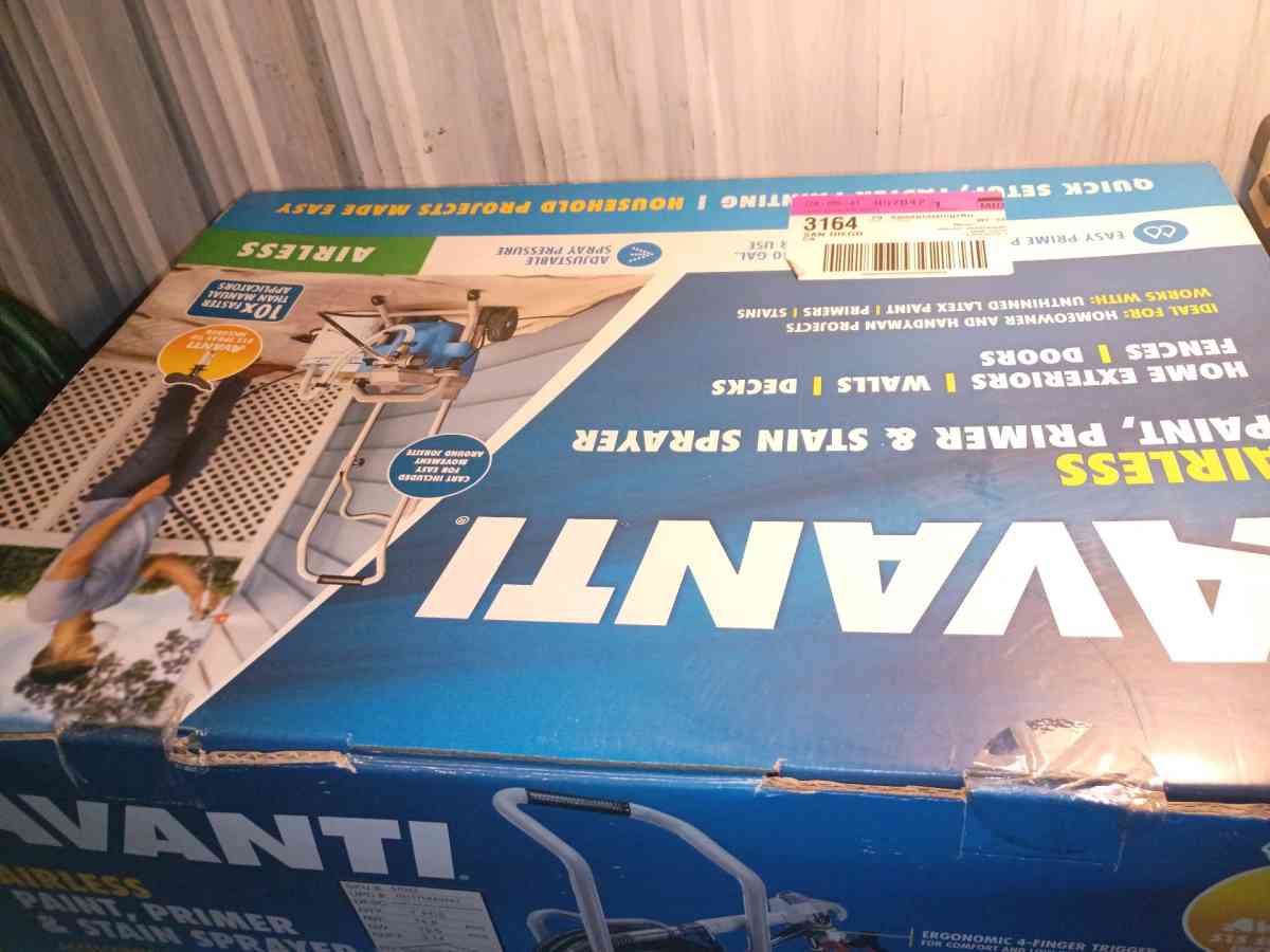 Avaless Airless Paint Primer and Stain Sprayer