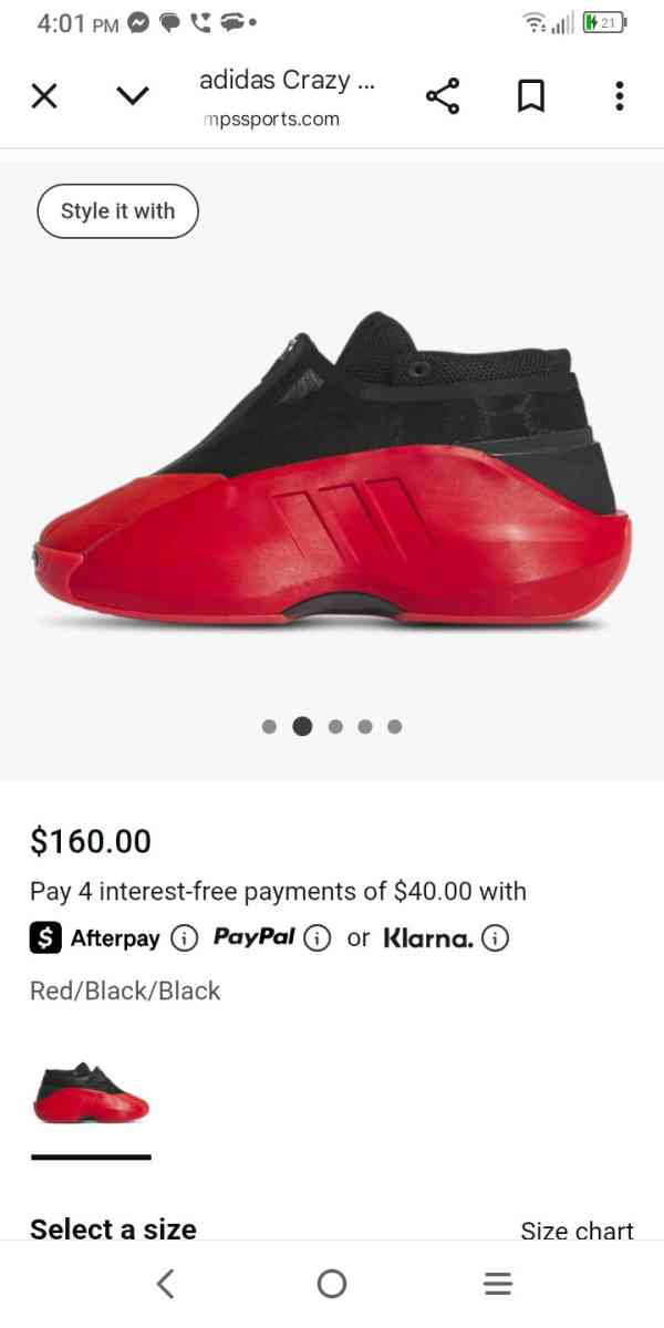 Adidas Infinity Shoes