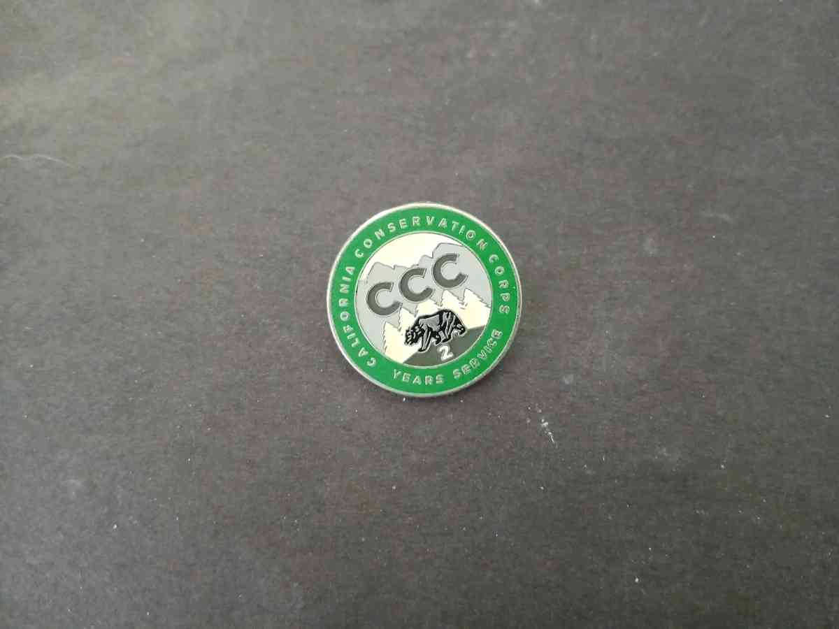 calif Conservation Corps Pins