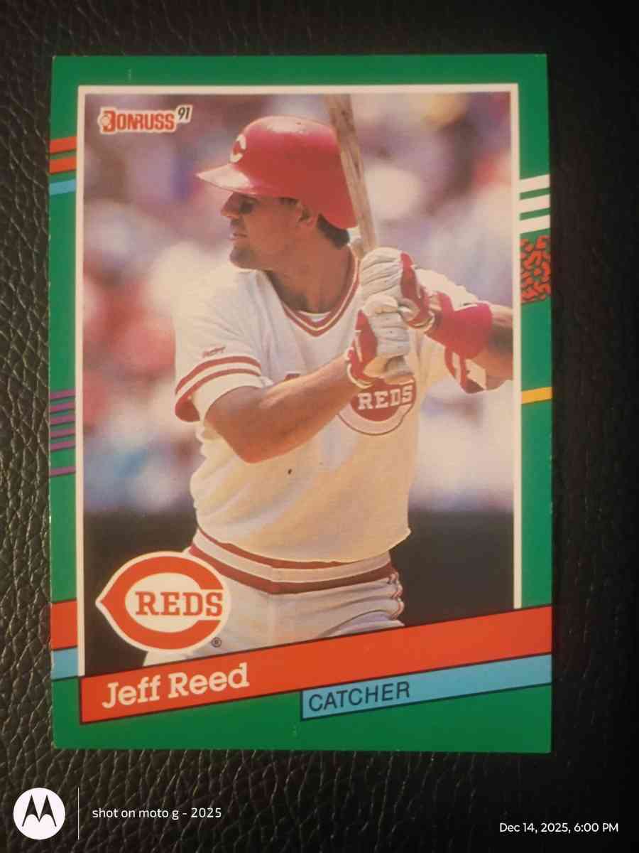 Jeff Reed Baseball Card