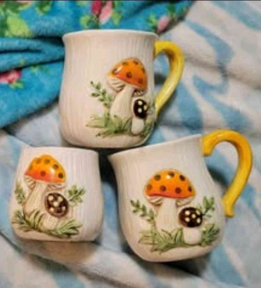 Vintage Merry Mushroom Drinkware