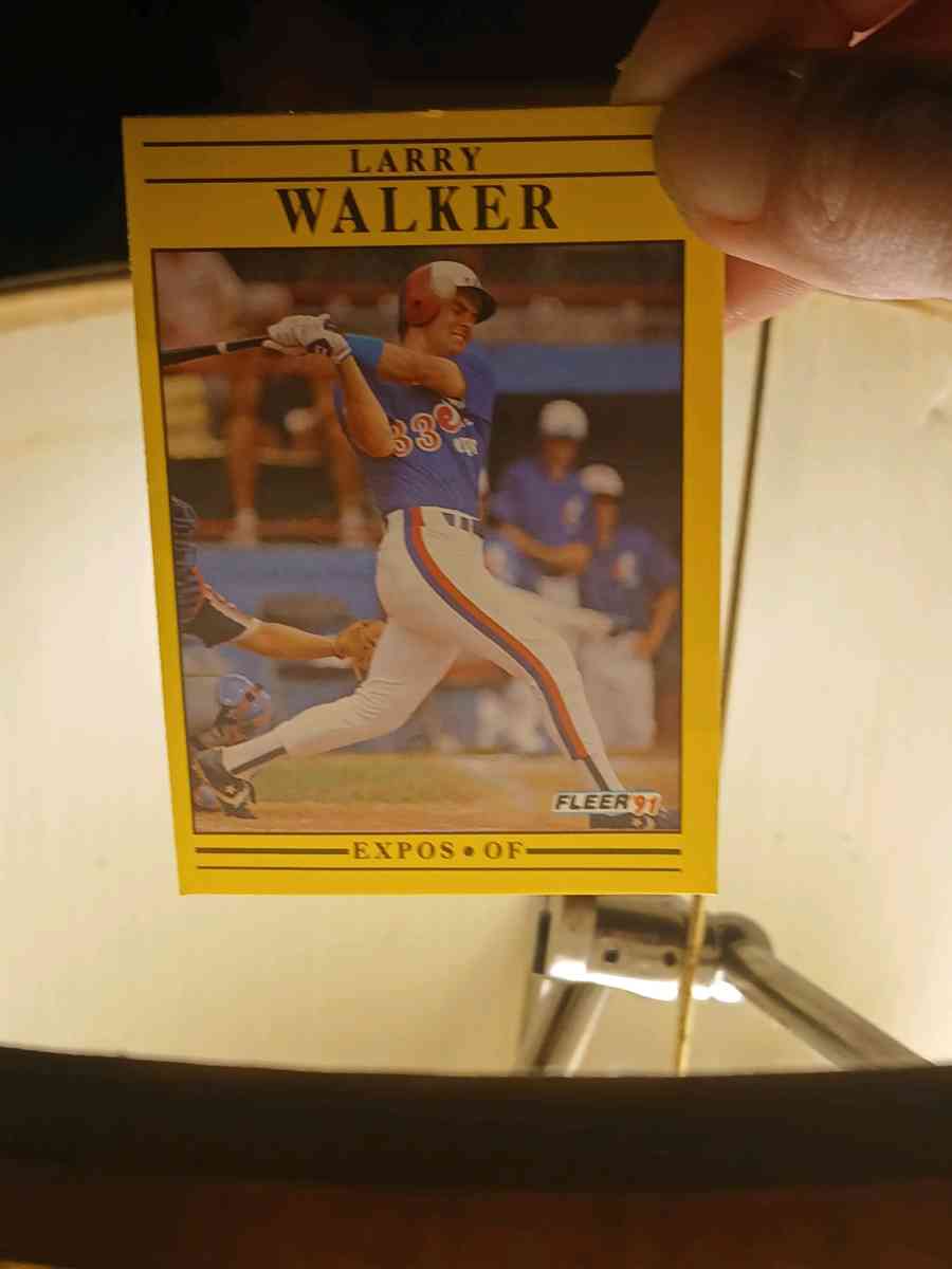 LARRY WALKER FLEER 91