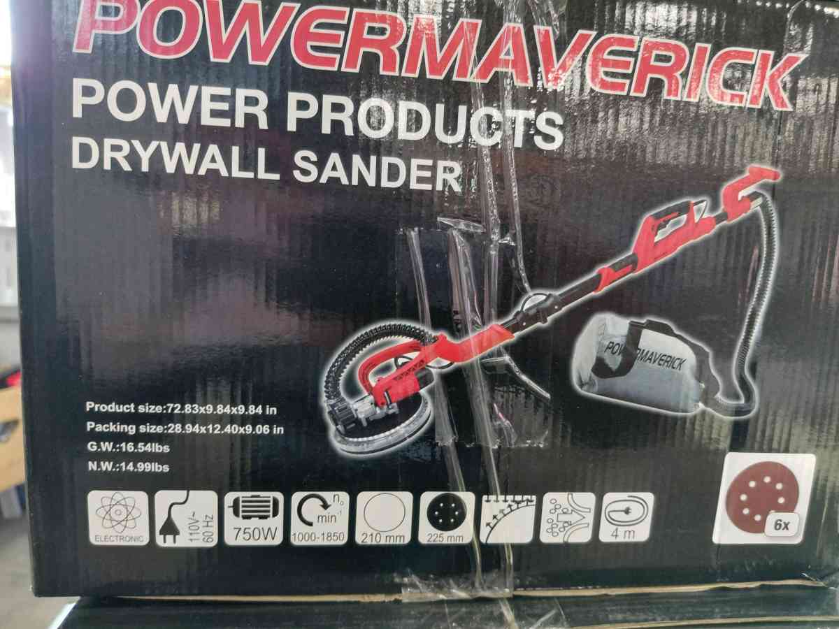 powermaverick electric drywall sander