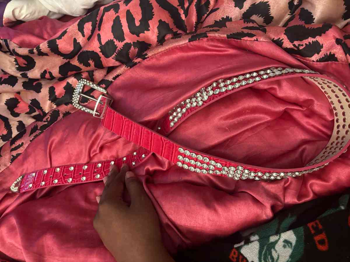 Pink belt