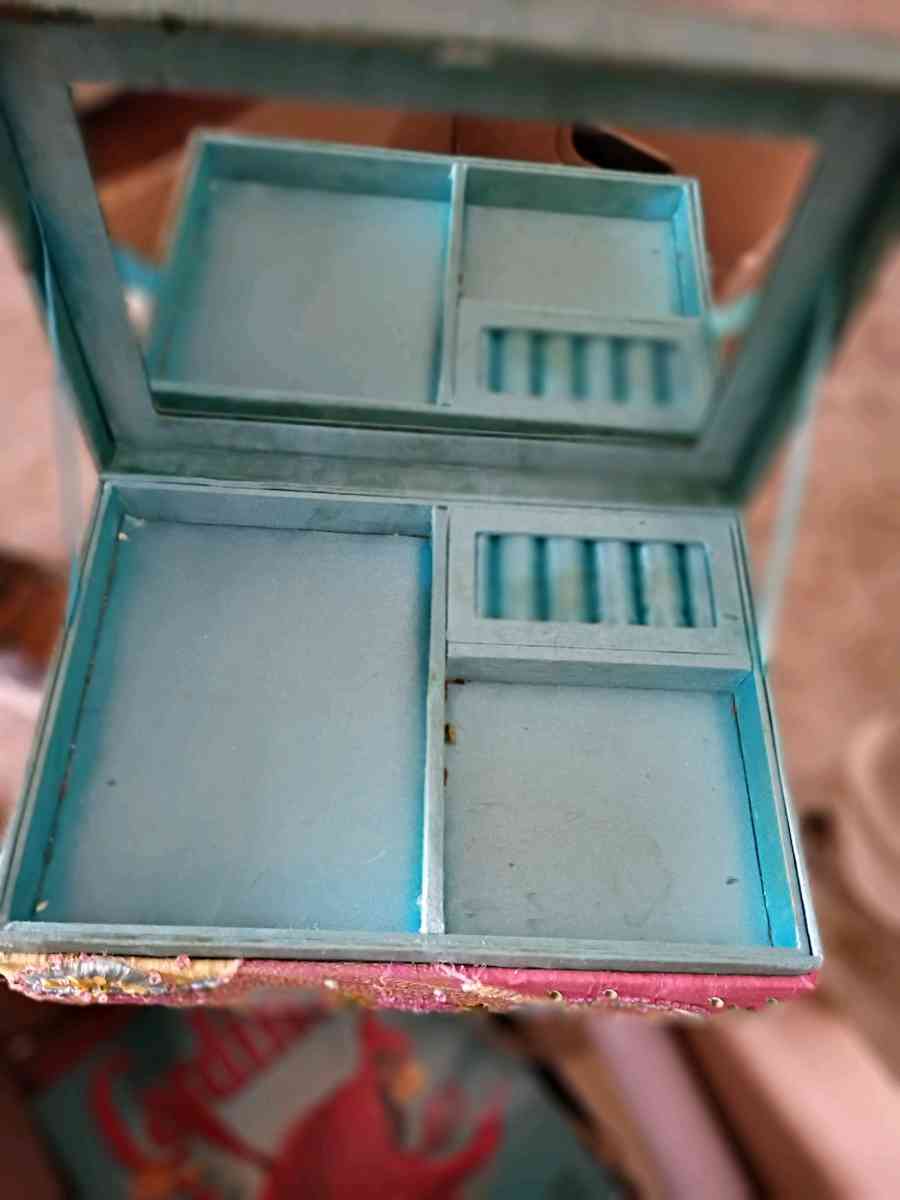 3 Old Antique Jewelry Boxes