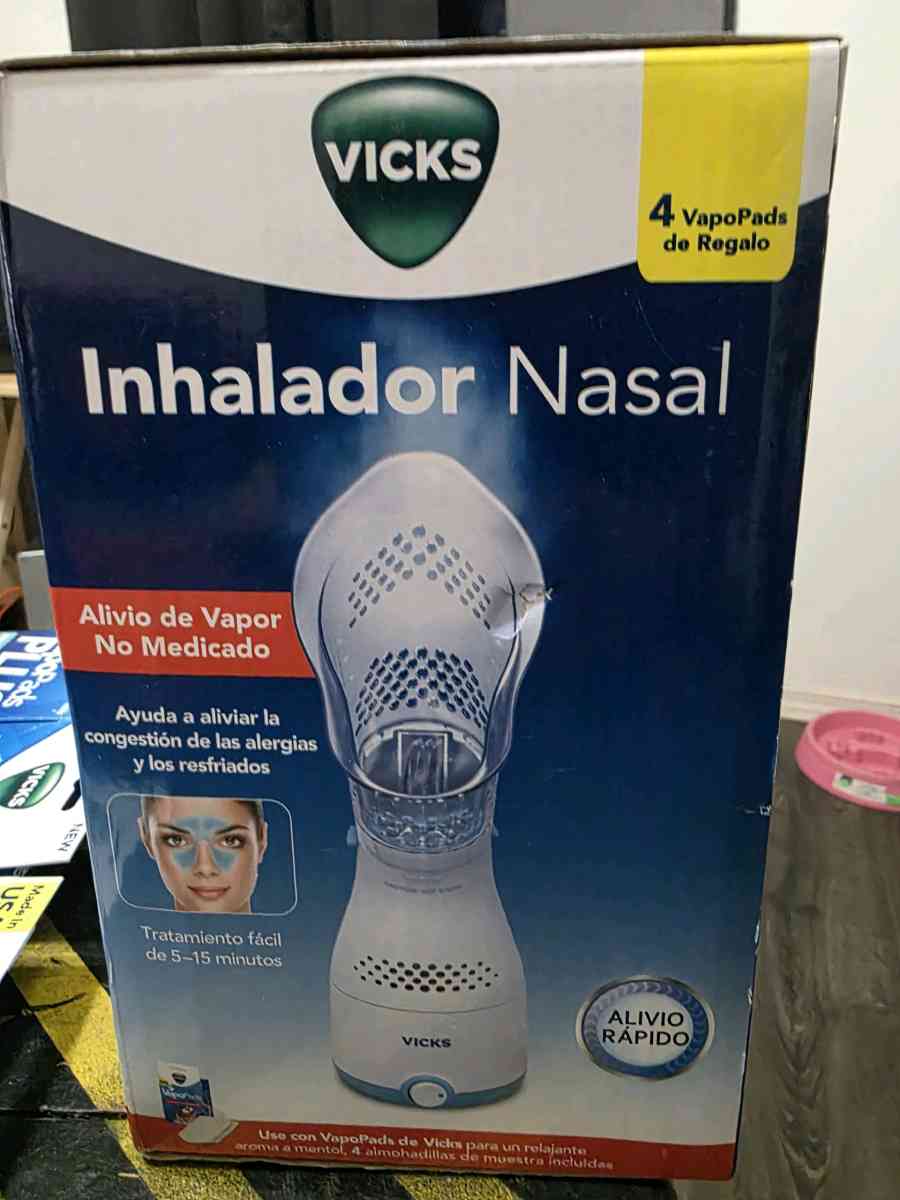 Vicks Sinus Inhaler with 4 boxes of Vapor Pads