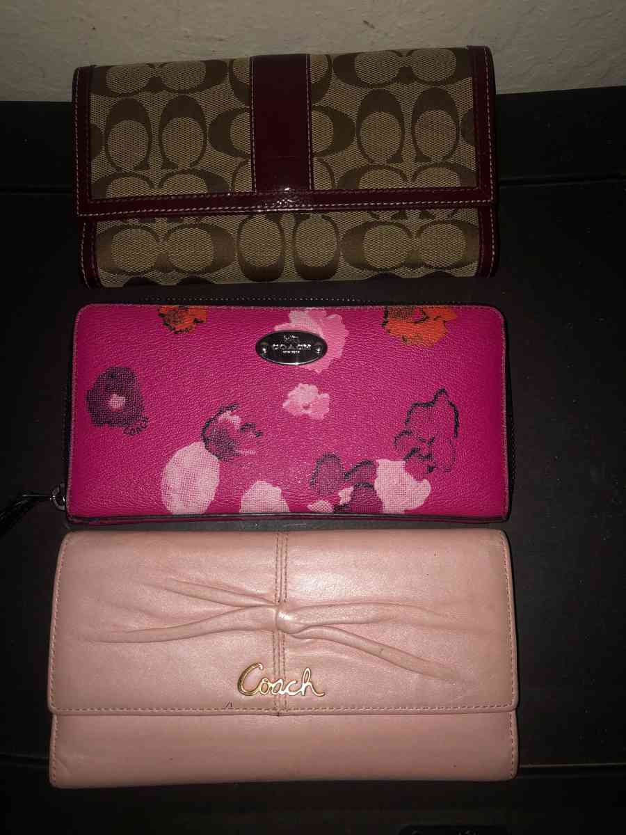 coach wallets vintage
