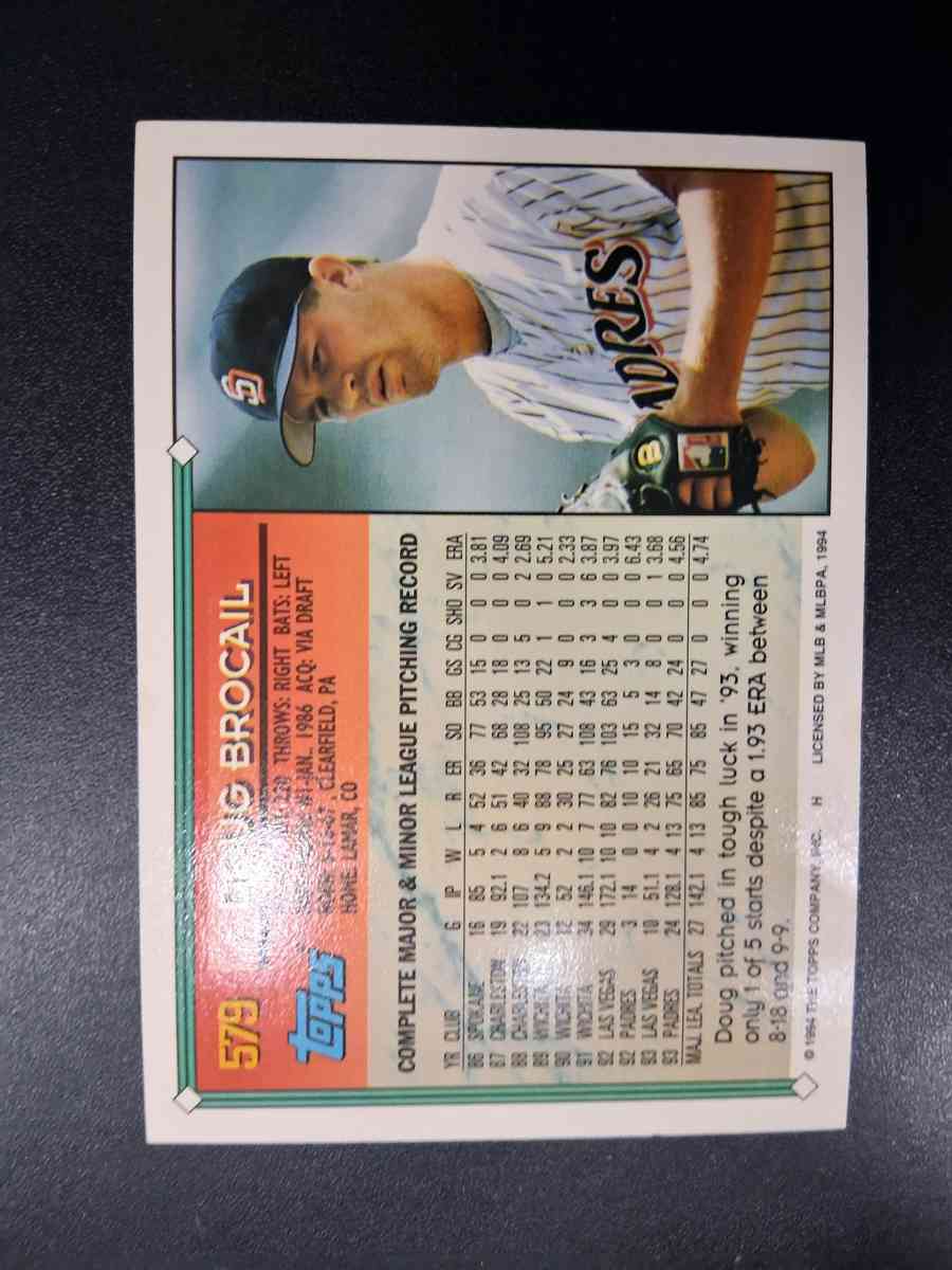 Doug Brocail card 579