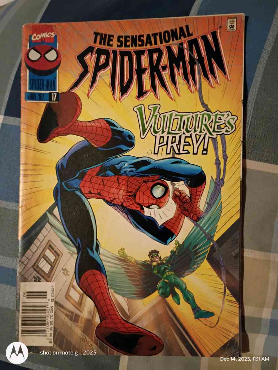 Spider Man Comic Vultures Prey