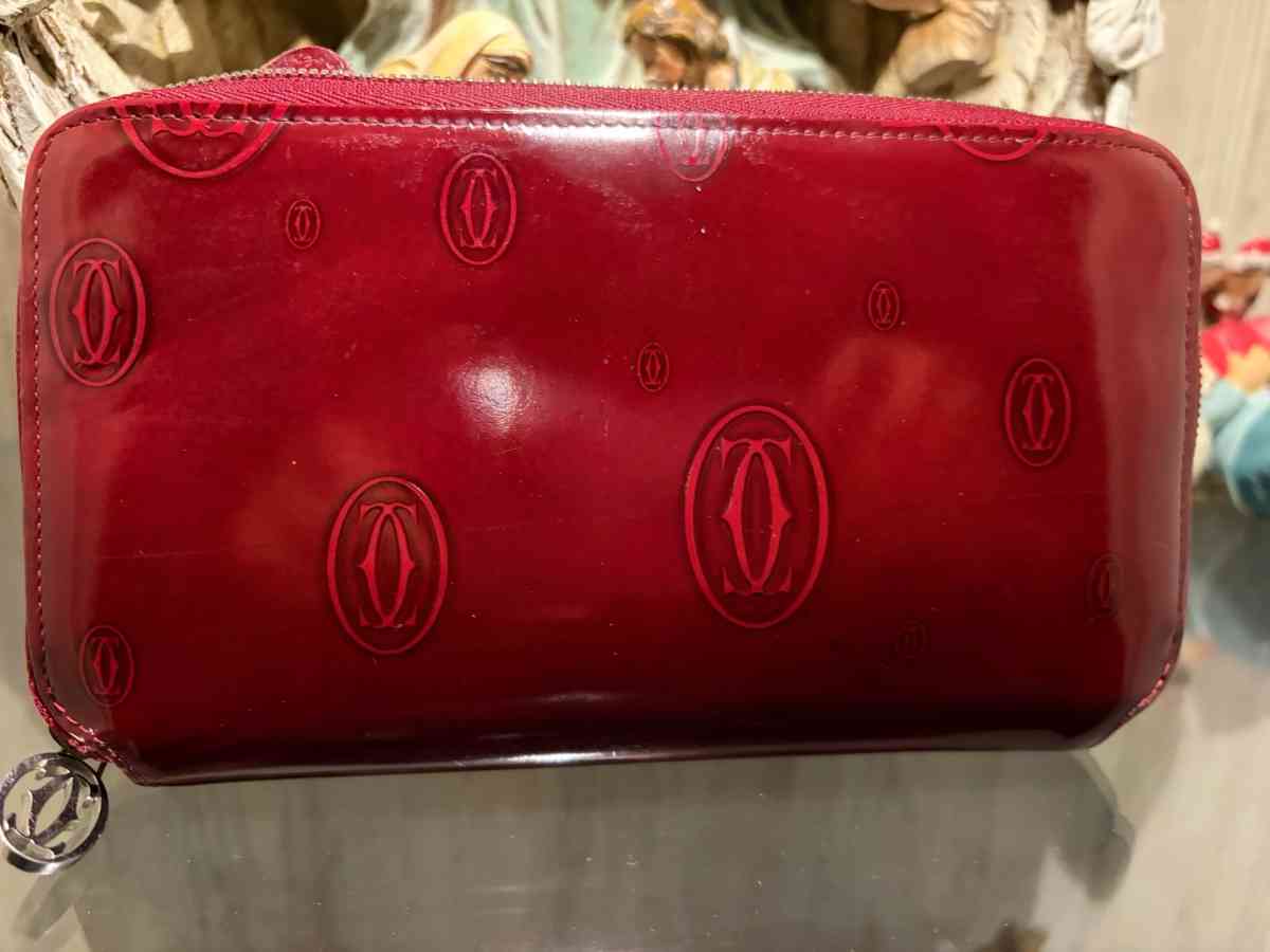 Authentic vintage Cartier long wallet