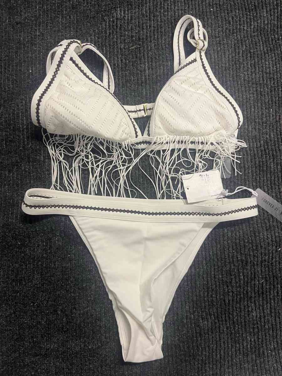 Forever 21 SwimwearBikini2PieceDark CocoaIvorySize L