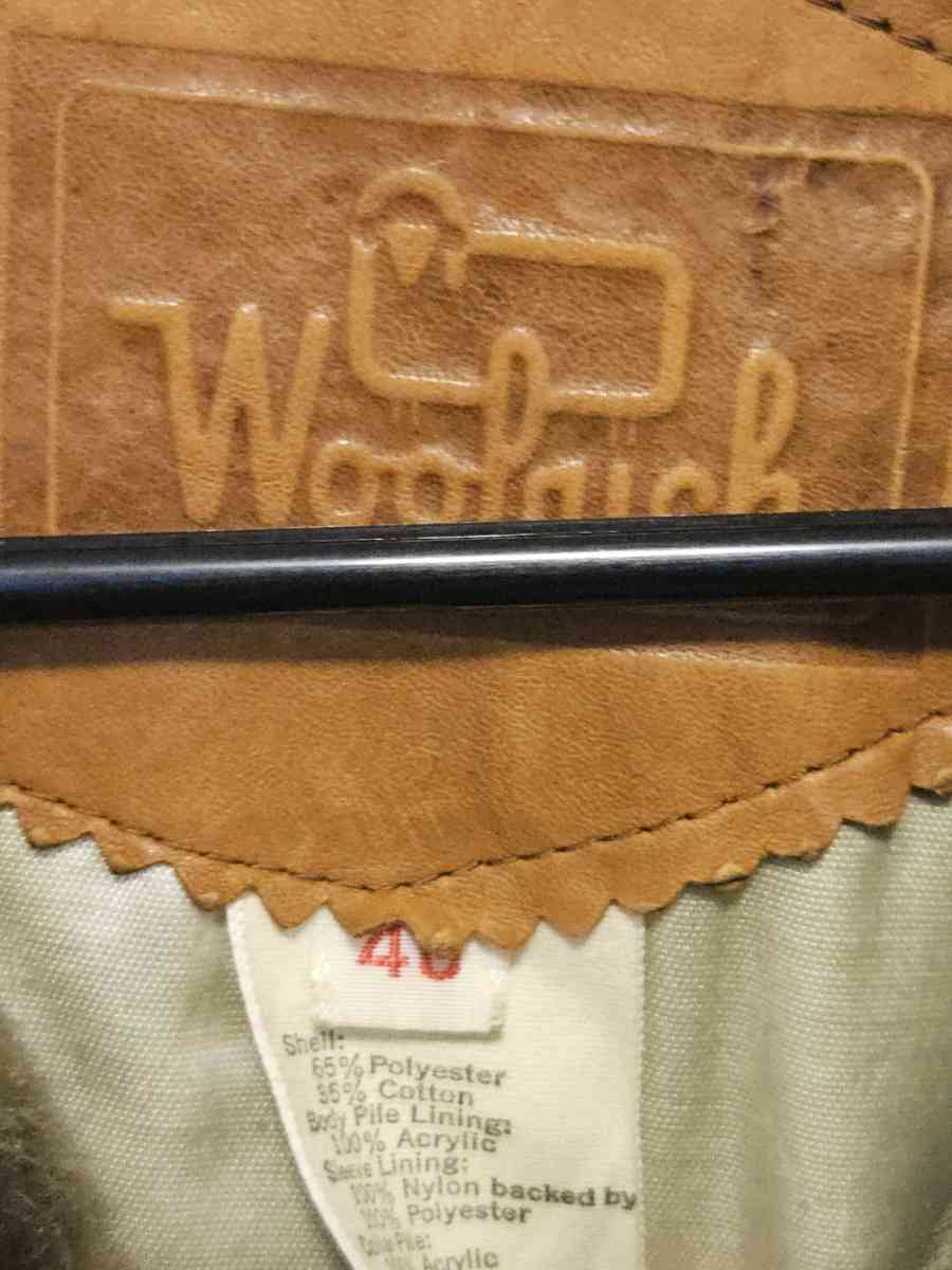 Vintage Woolrich Mens Trench Coat