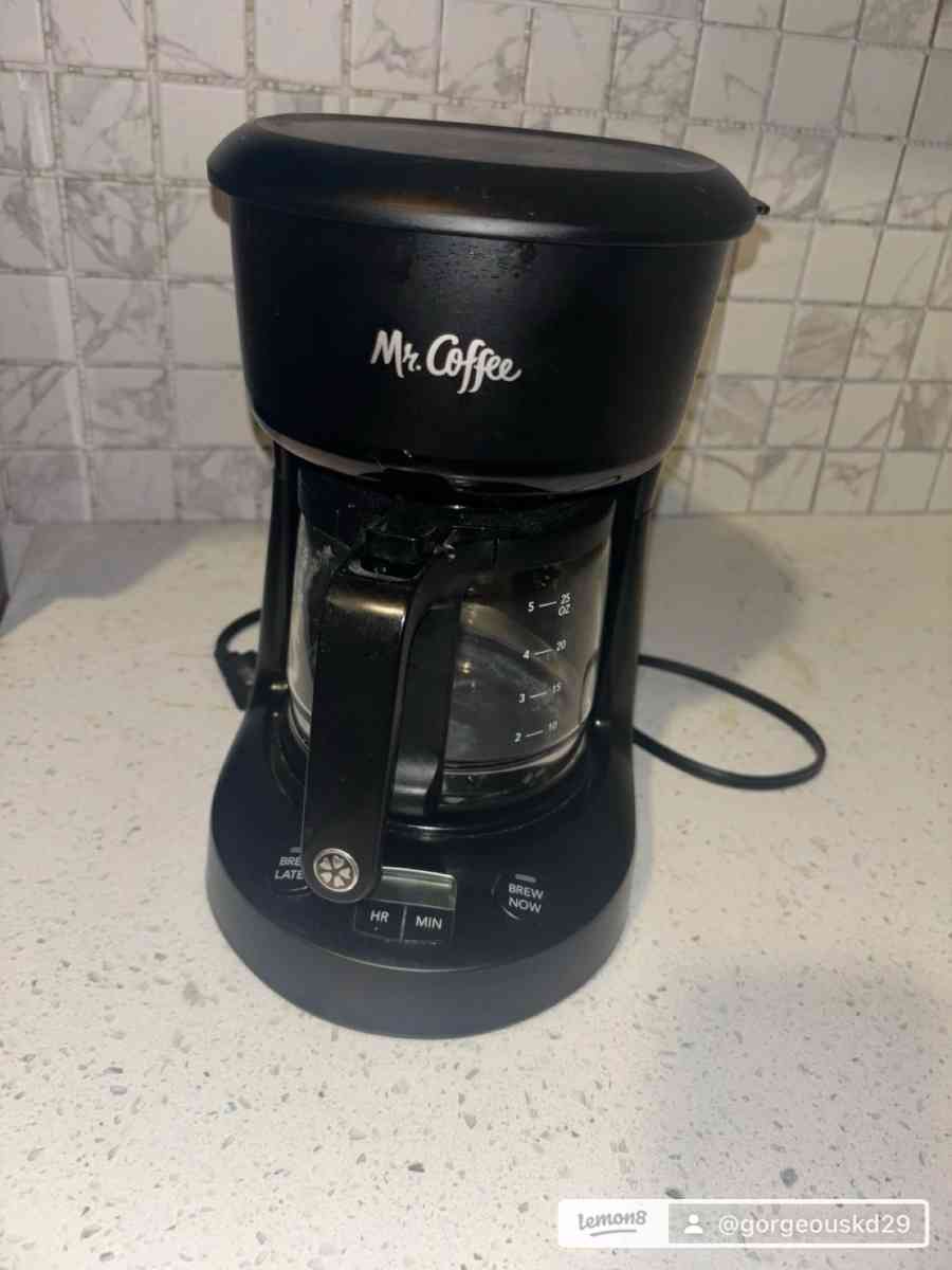 black coffee maker