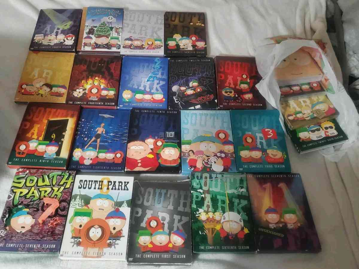 South  Park  1to 26 movies   some  are  now