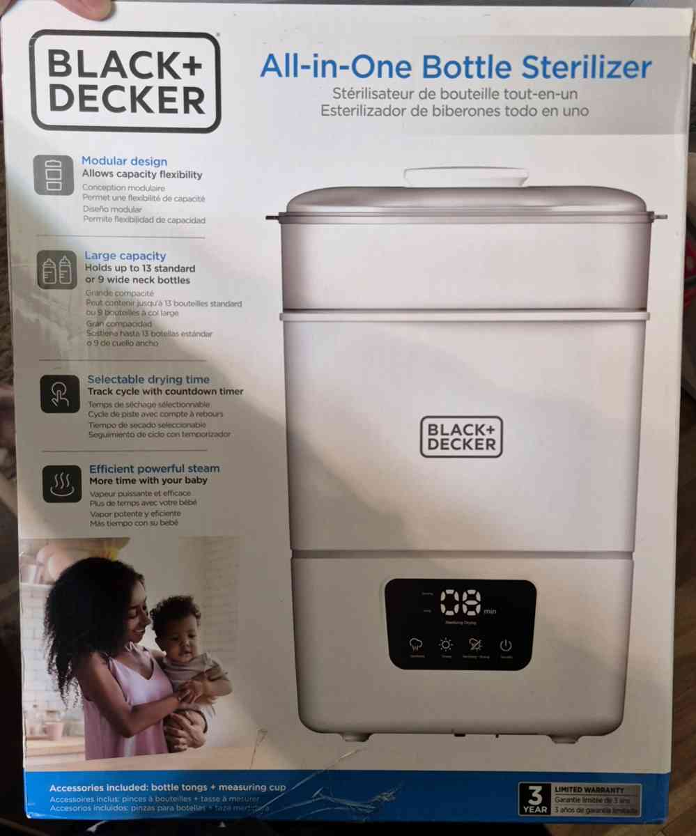 Black  Decker bottle sterilizer