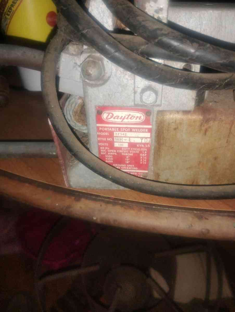 Dayton spot welder
