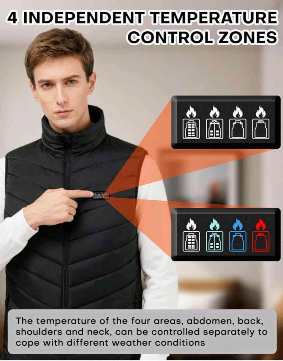 chaleco trmico de hombre