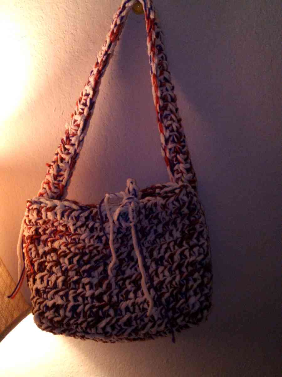 chunky crochet totebags