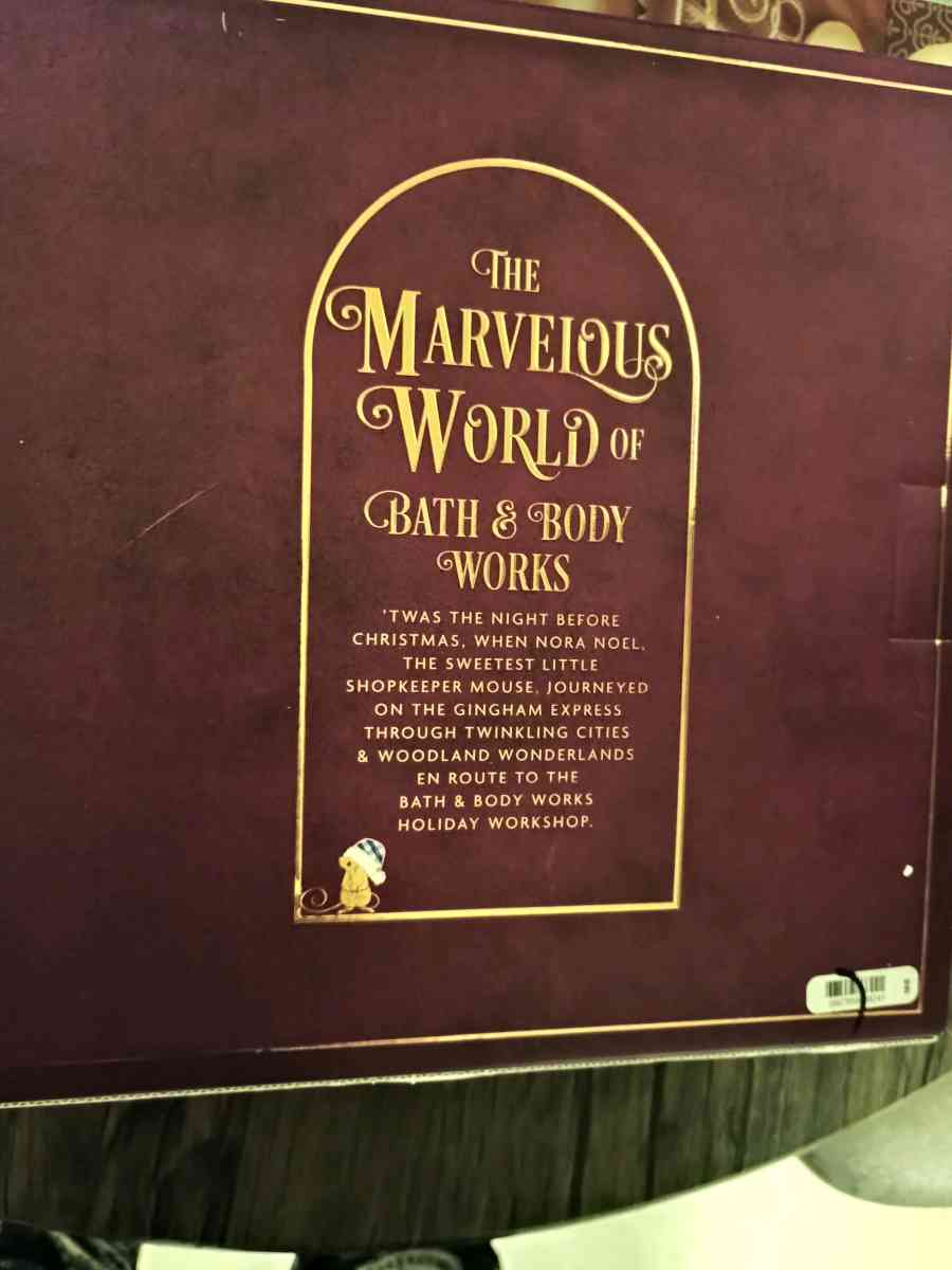 Bath and Body Works set