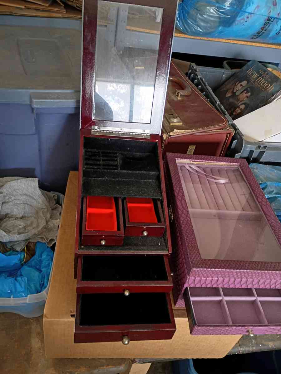 Old Antique Jewelry Boxes