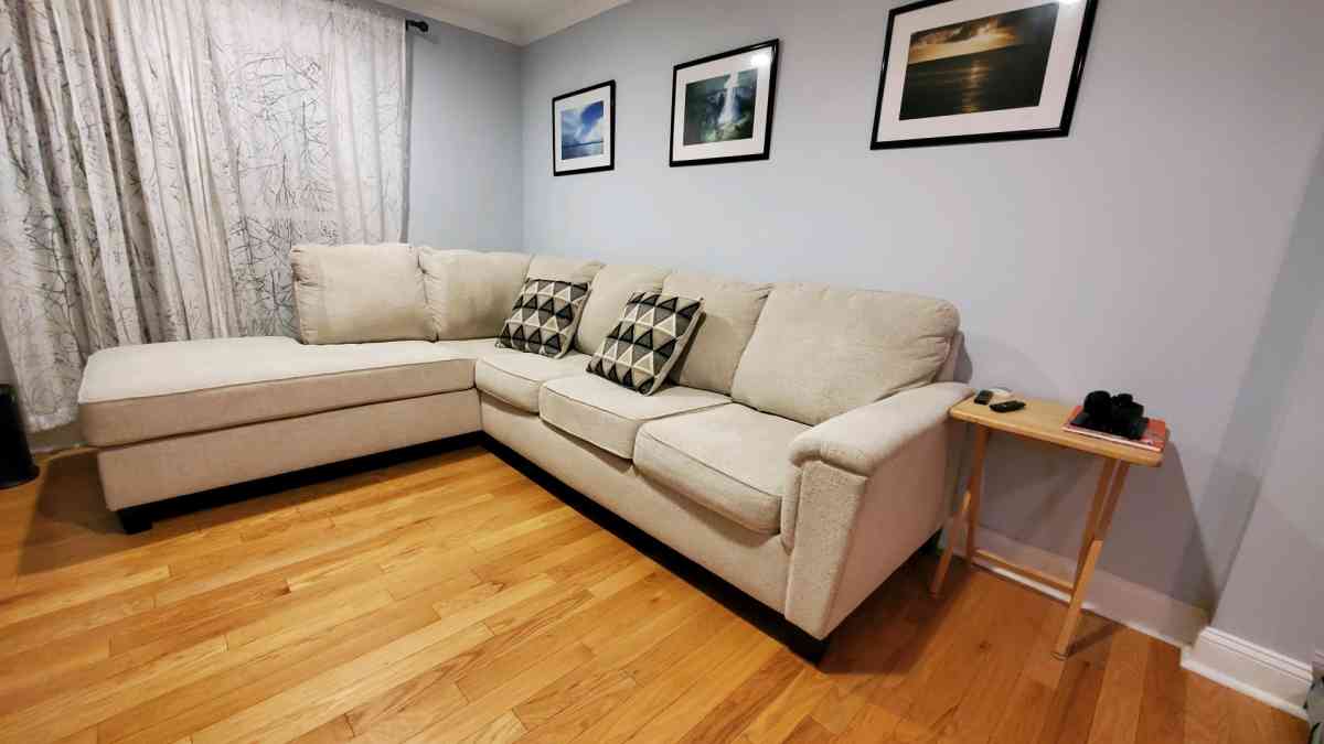 Beige Sectional Sofa