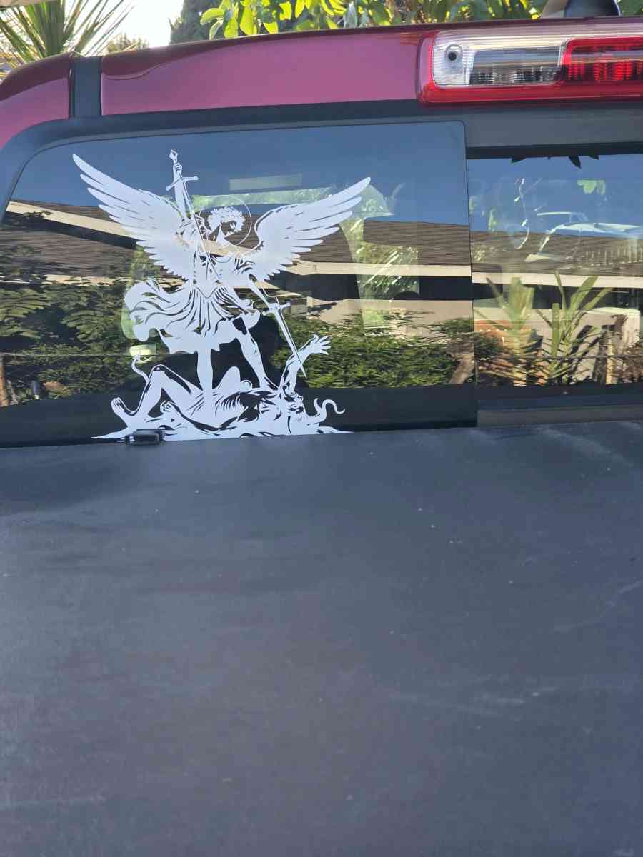 Arch angel Michael decal