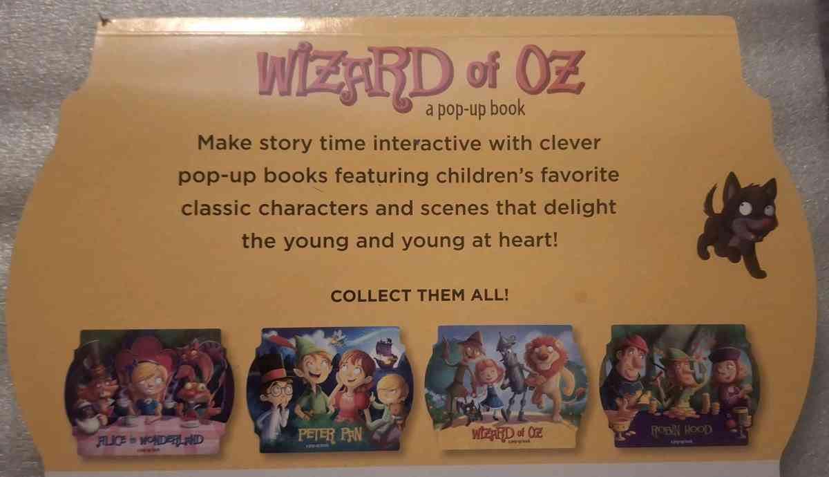 Wizard of Oz a pop up book
