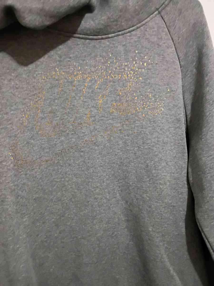 Sudadera con capucha Nike W NSW RALLY HOODIE METALIC