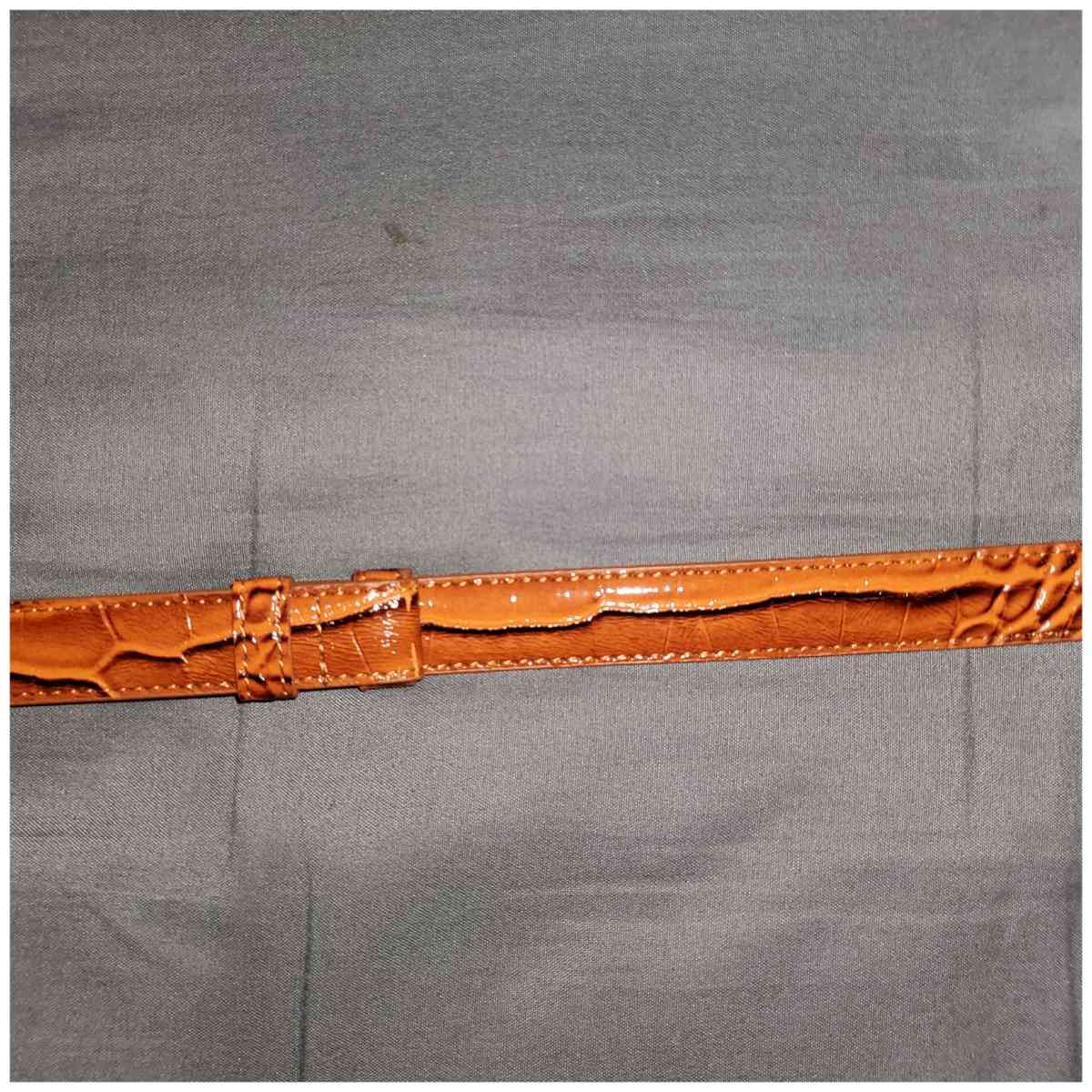 Celine Triomphe Buckle Belt