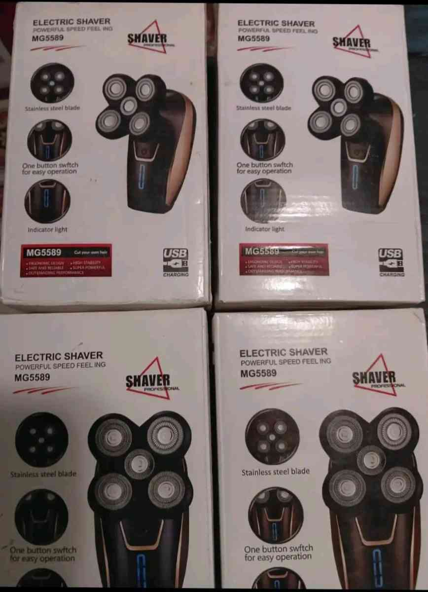 MG558 5 HEADED ROTATIONAL SHAVERS