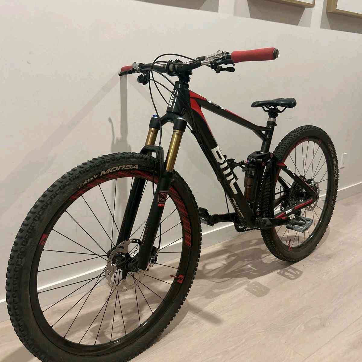 BMC Fourstroke 01 Black Medium 120mm Fox 34 SRAM X0 drivetra