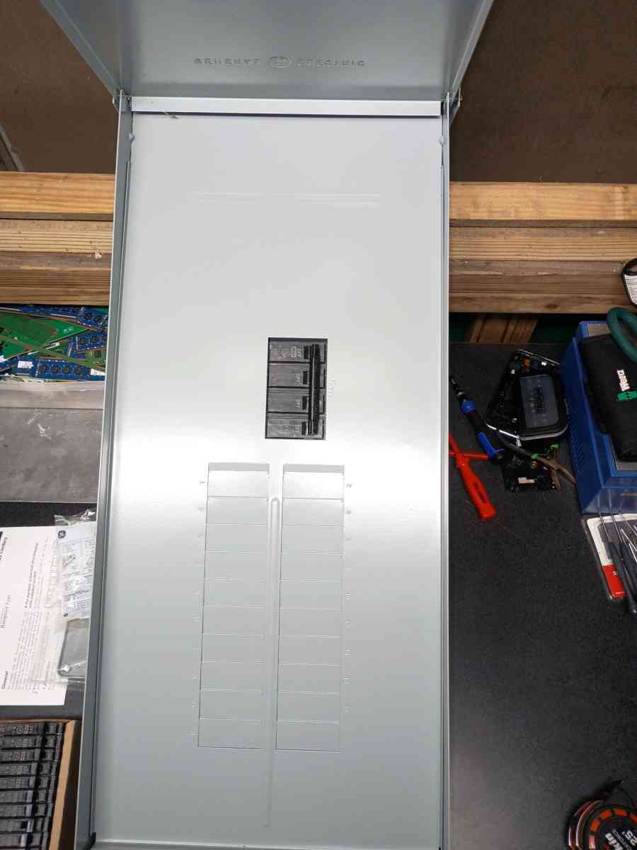 breaker panel and breakers