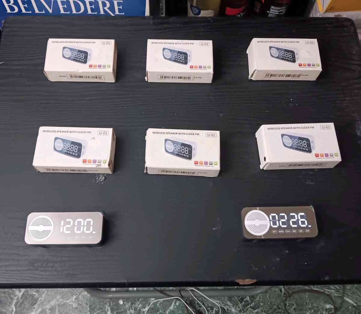 U01 WIRELESS SPEAKER ALARM CLOCK