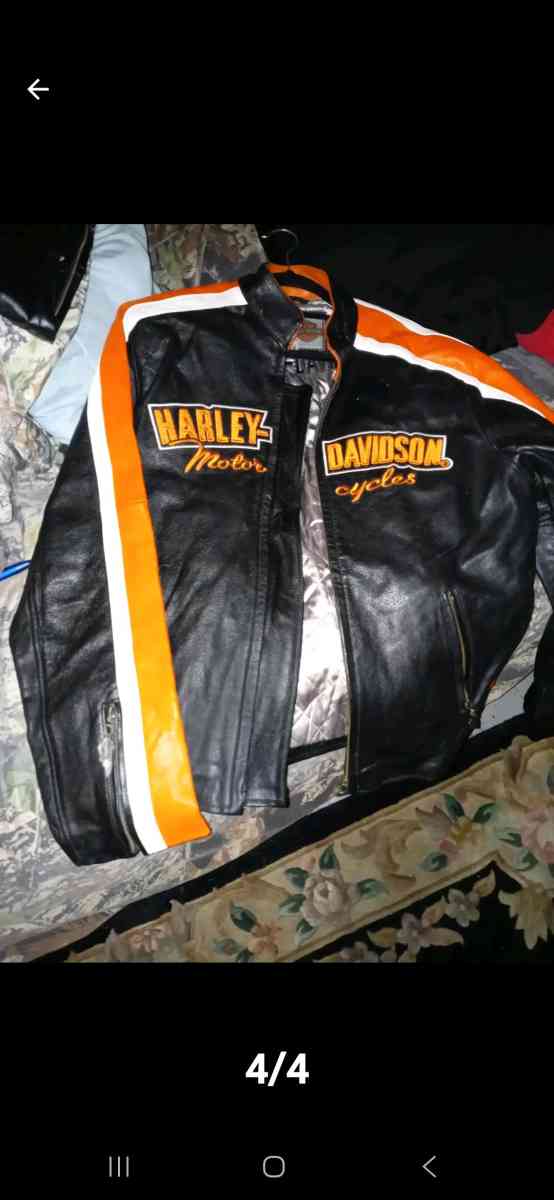 New harley davidson leather racing jacket