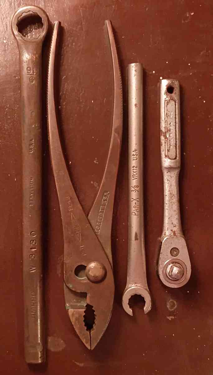 Vintage Ampco Beryllium PAR X and New Britain Tools