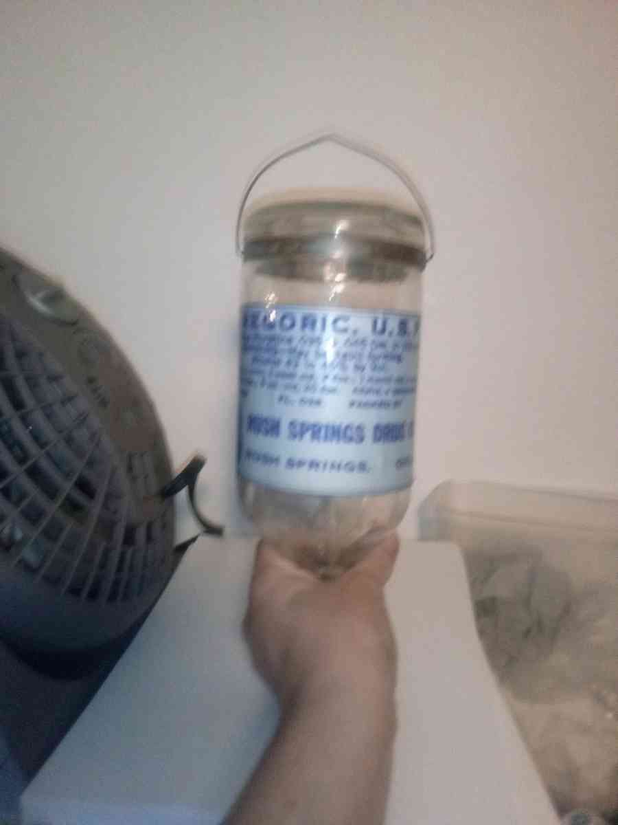 Morphine IV Bottle Vintage Replica