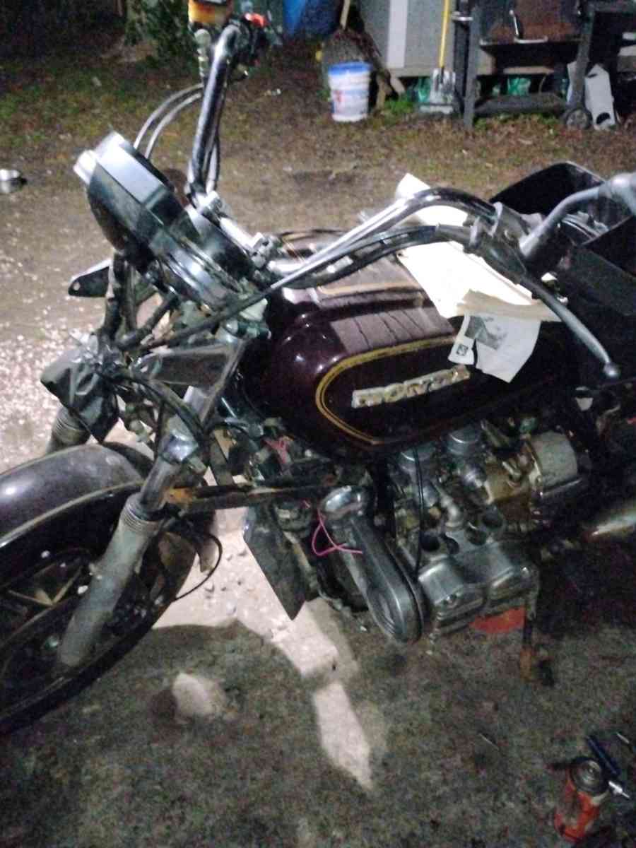 I have a 1980 Honda goldwing GL1100