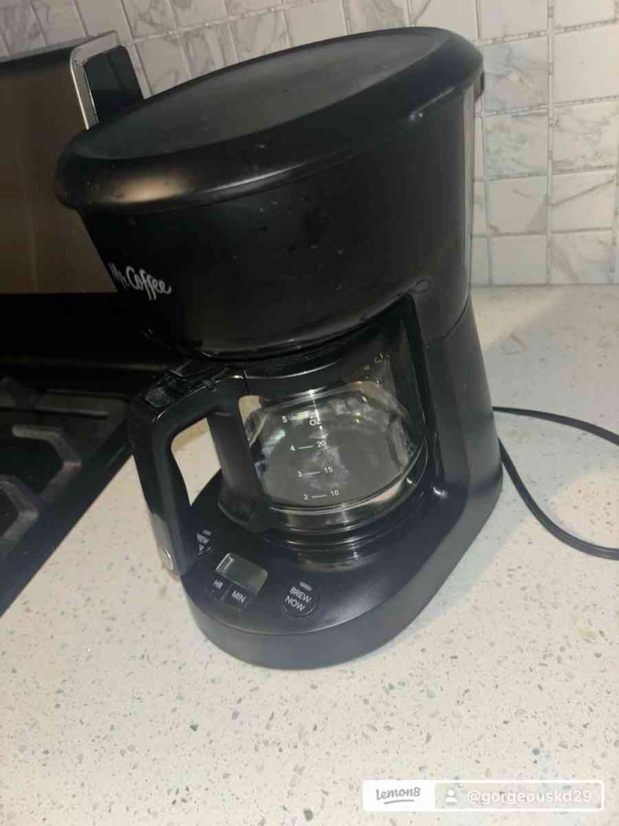 black coffee maker