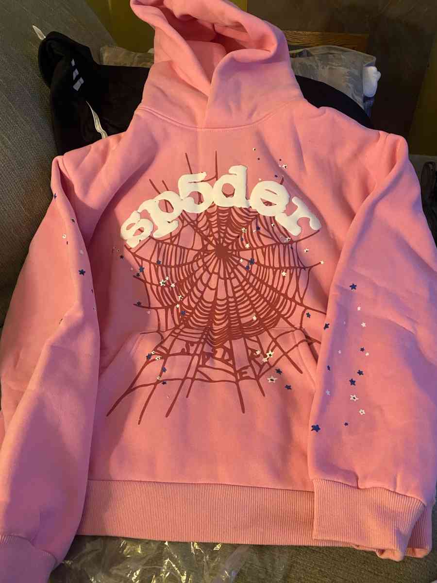pink Sp5der hoodie
