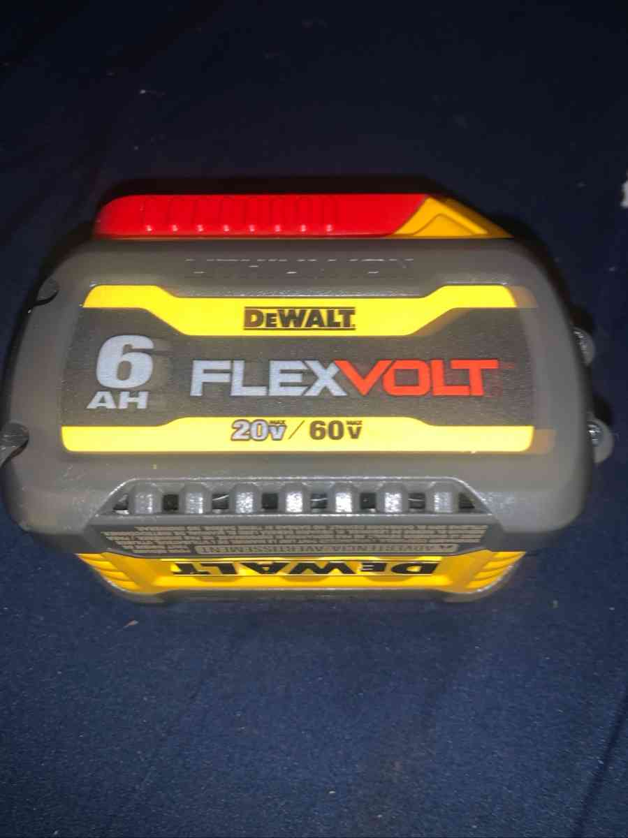 Dewalt DCB606 Flex Volt 20V 60V Max 6AH Battery