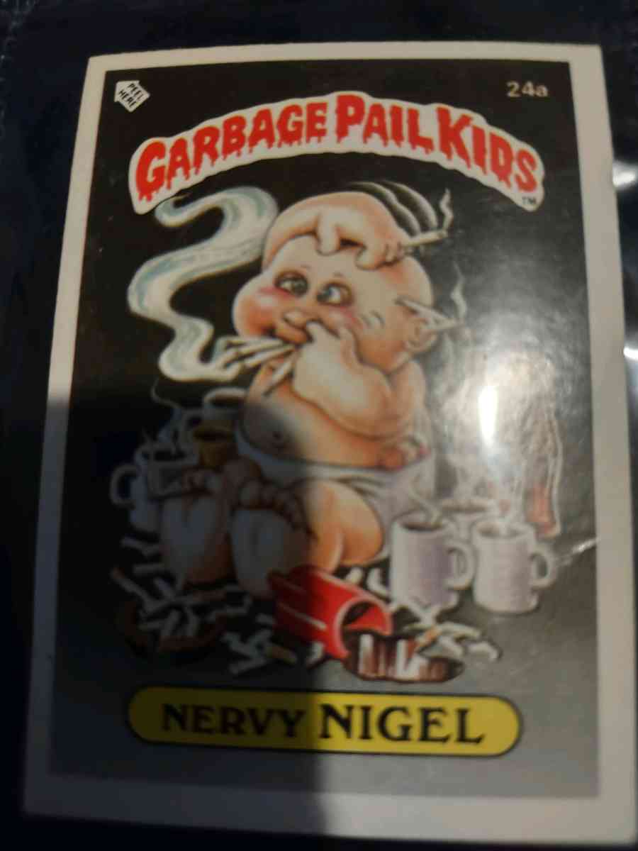 1985 Garbage Pail Kids collector cards