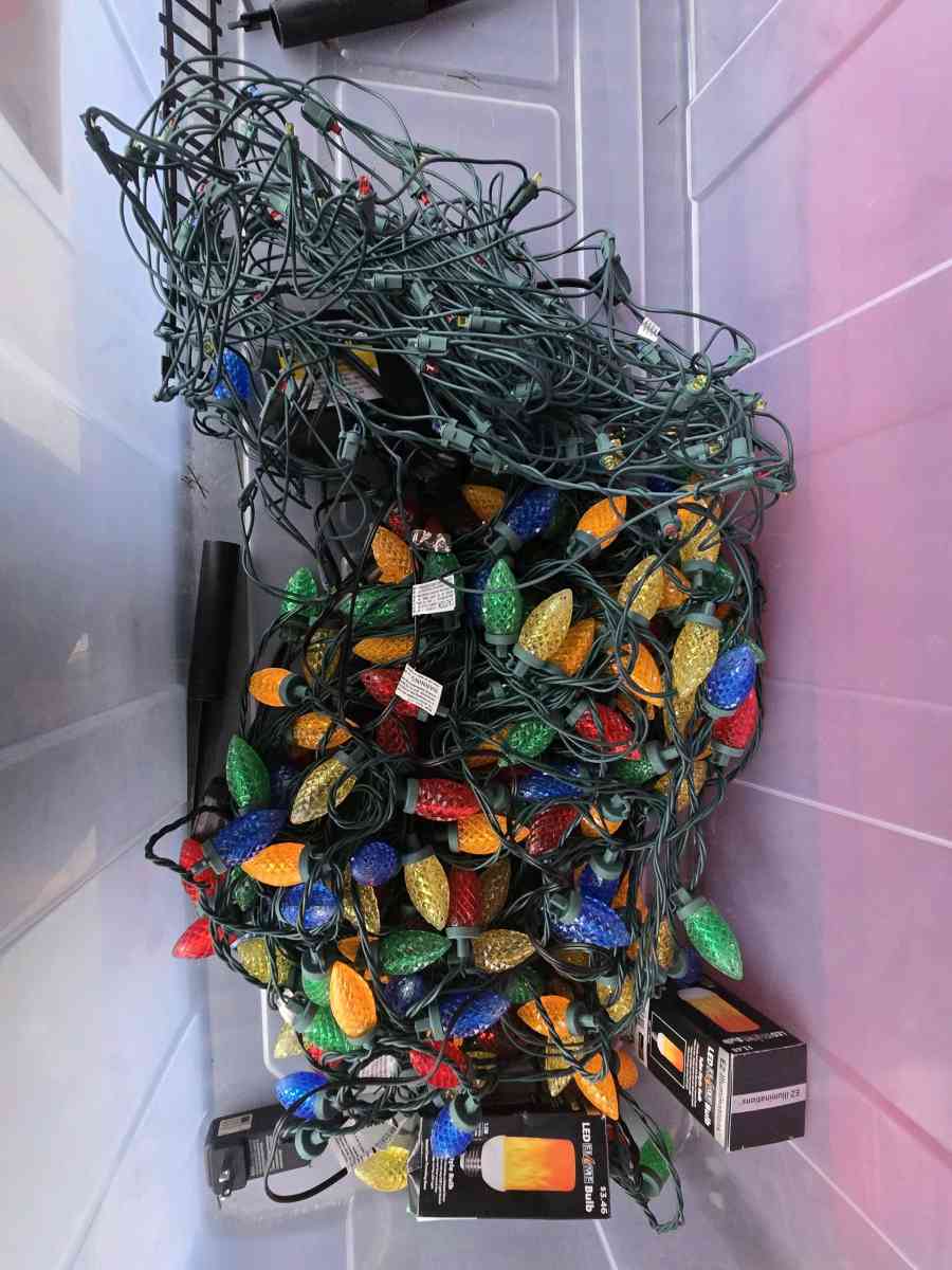 Christmas Tree And Accessories