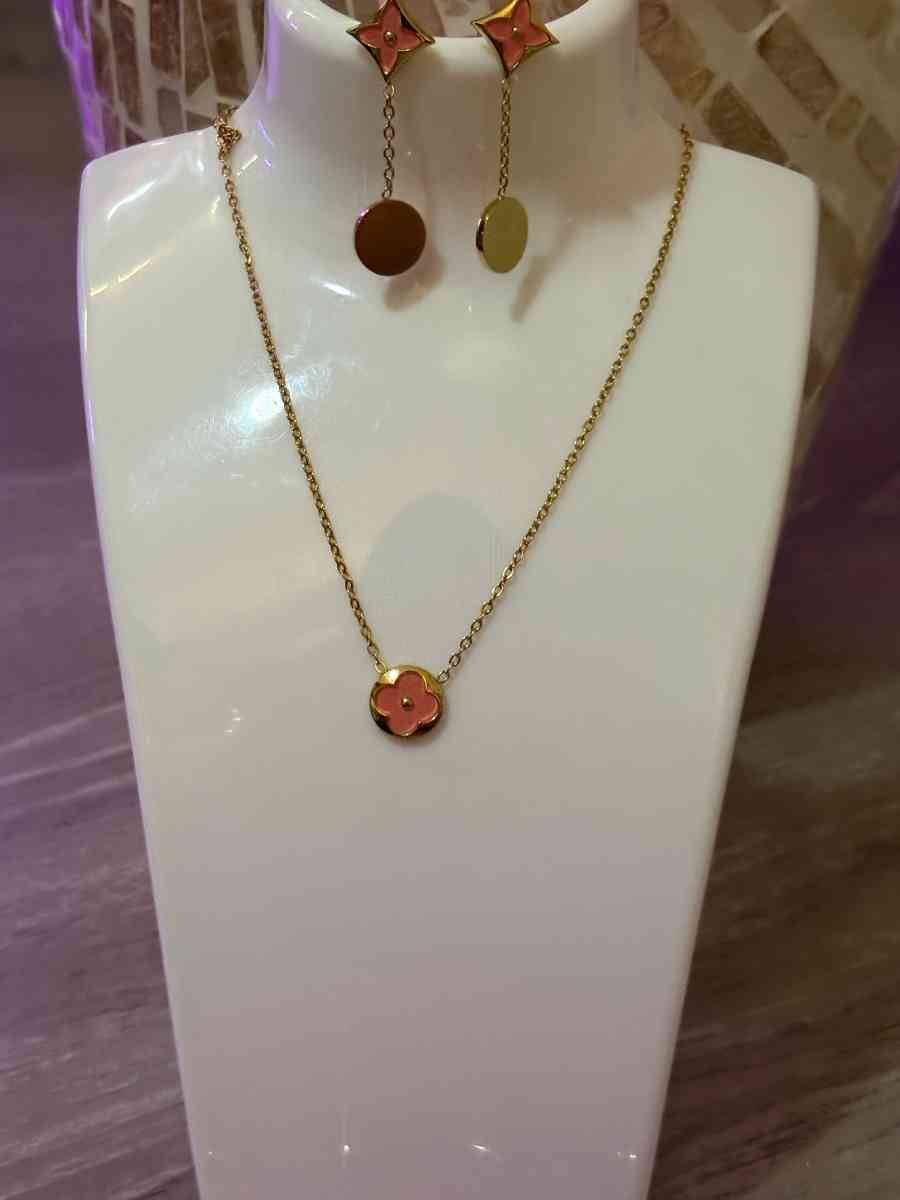 set laminado en oro stainless steel