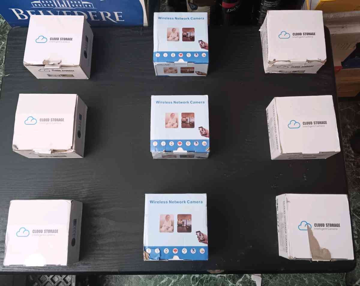 WIRELESS NETWORK ROTATIONAL SECURITY CAMERAS