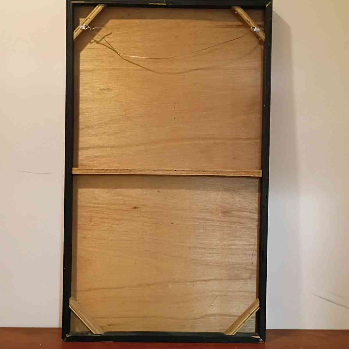 Rare Vintage Style French Waffle Poster Art  RITA SCHES Larg