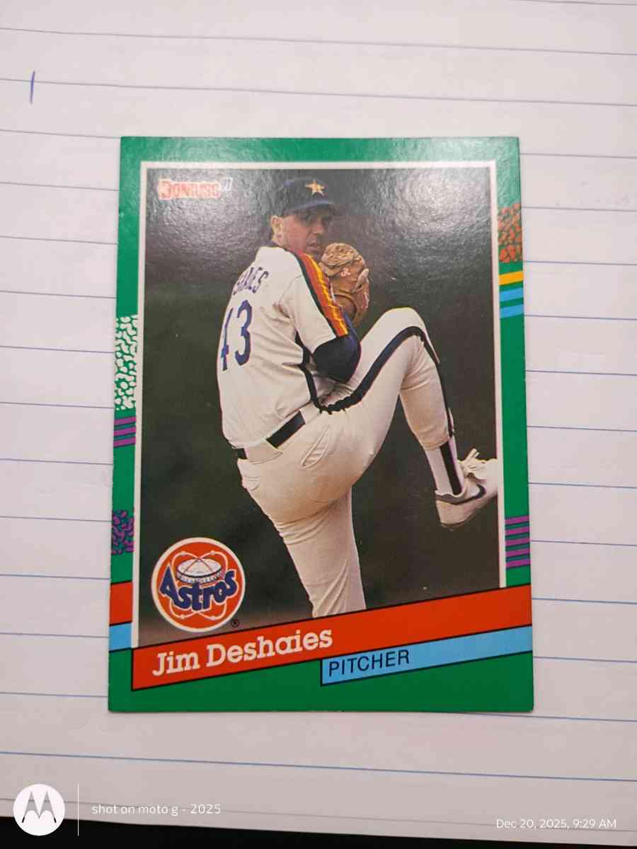Jim Deshaies card  652