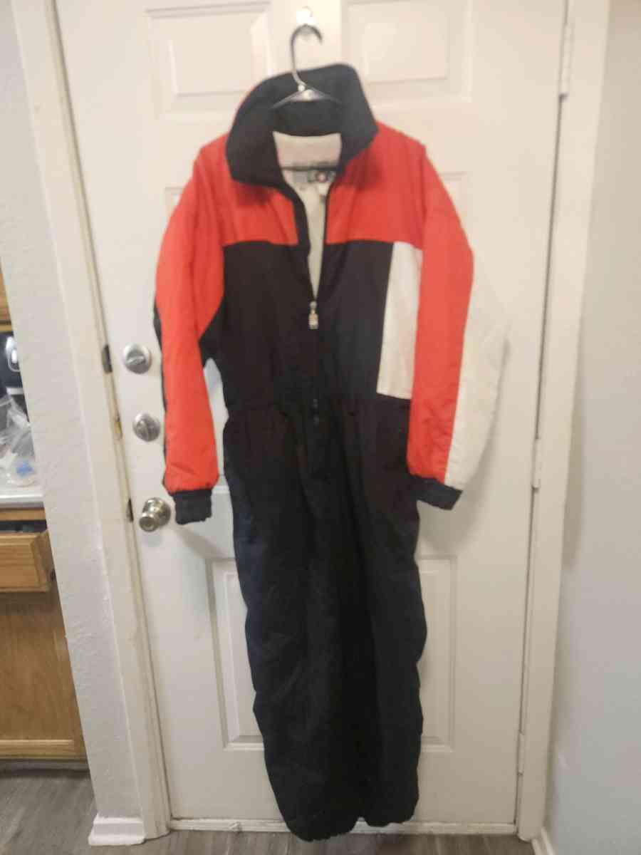 Vtg 80s Ski Lion One Piece Ski Suit
